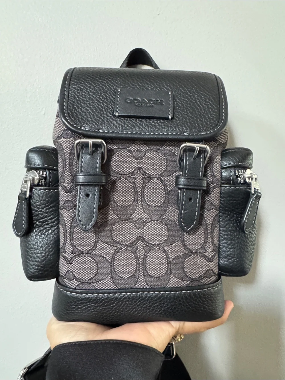 Coach compact backpack